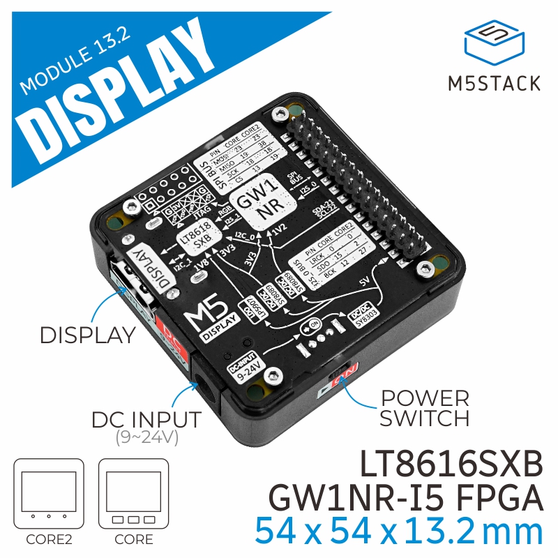Electronics Project Kit - M5Stack modul tampilan resmi 13.2