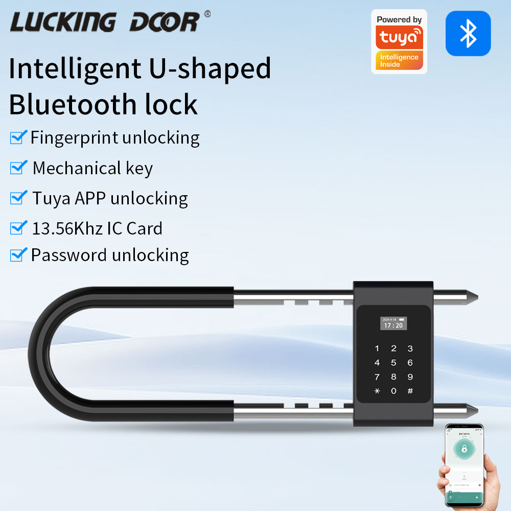 Smart Door Lock Wifi - Kunci Sidik Jari Biometrik Elektronik Mendukung