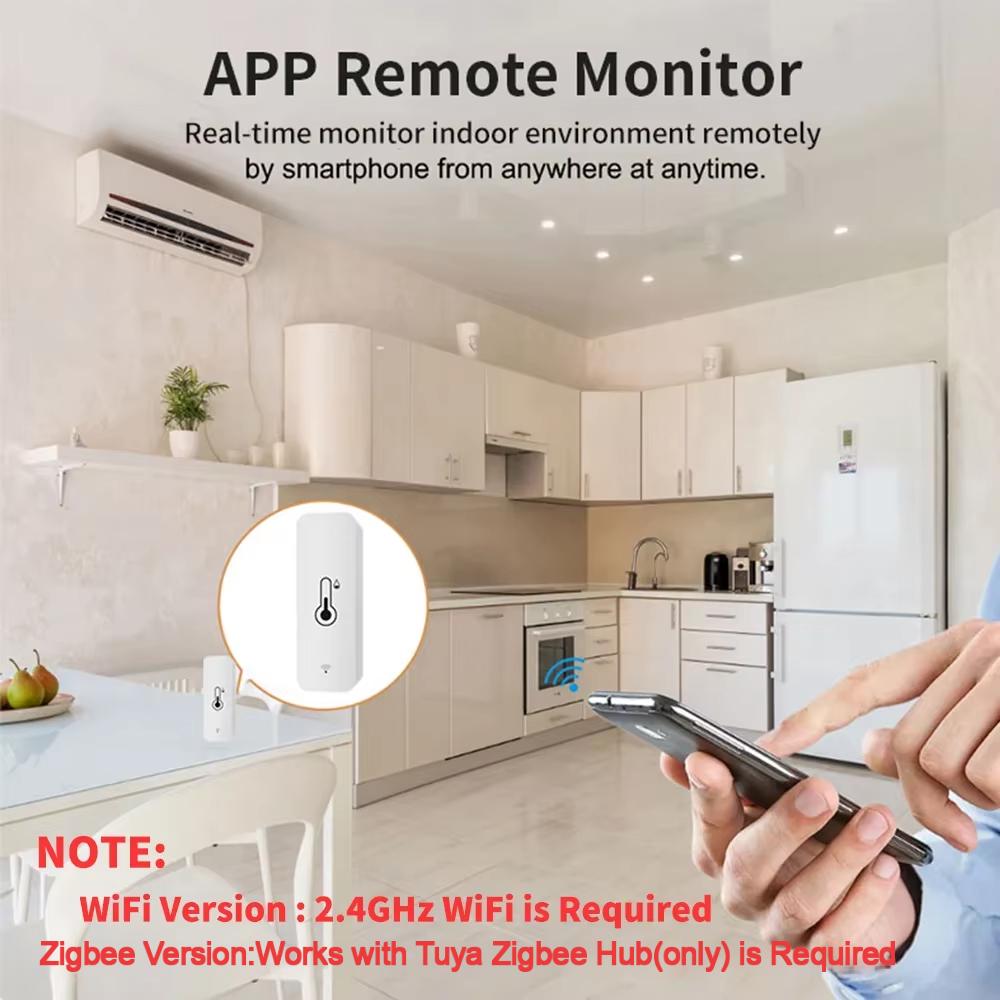 Sensor Suhu Kelembaban WiFi Zi - Wifi Thermostat ulasan dan harga