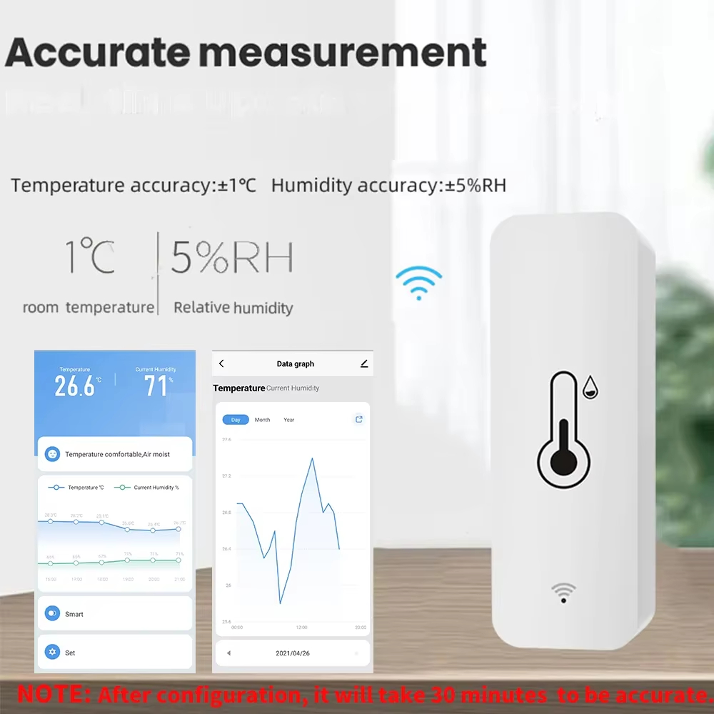 Sensor Suhu Kelembaban WiFi Zi - Wifi Thermostat ulasan dan harga