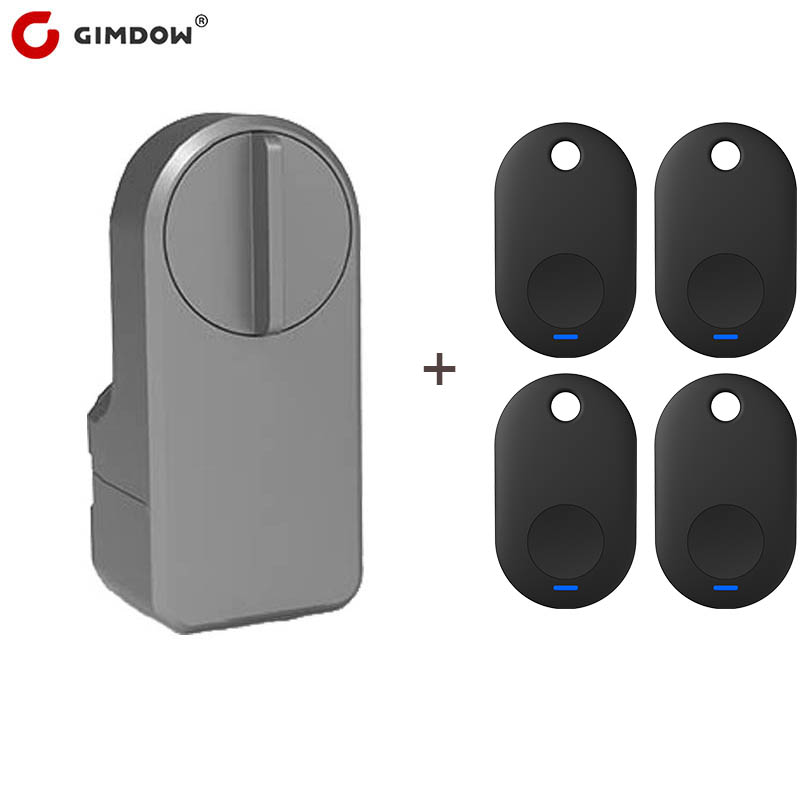 GIMDOW Gerbang Kompatibel Blue - Smart Door Lock Wifi ulasan dan harga