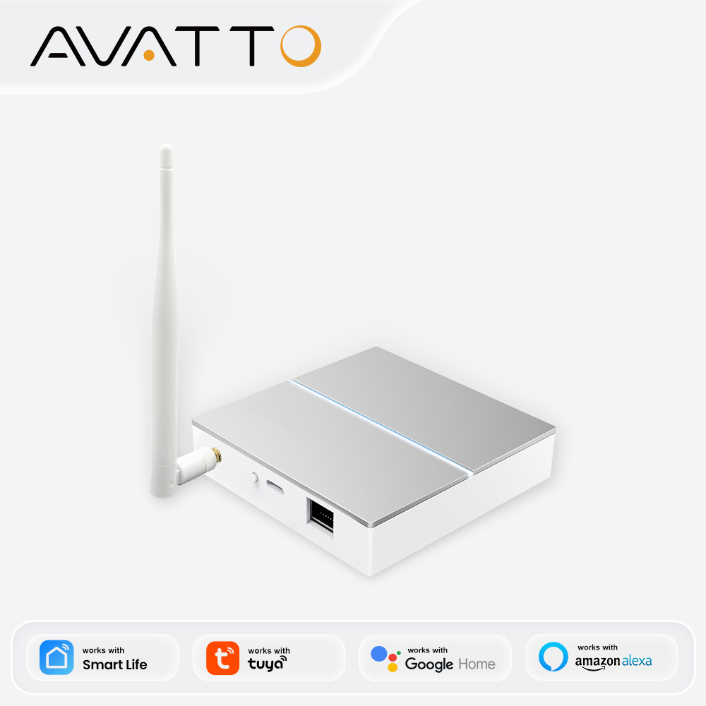 AVATTO Tuya ZigBee Gateway den - Smart Home Automation Kit ulasan dan harga