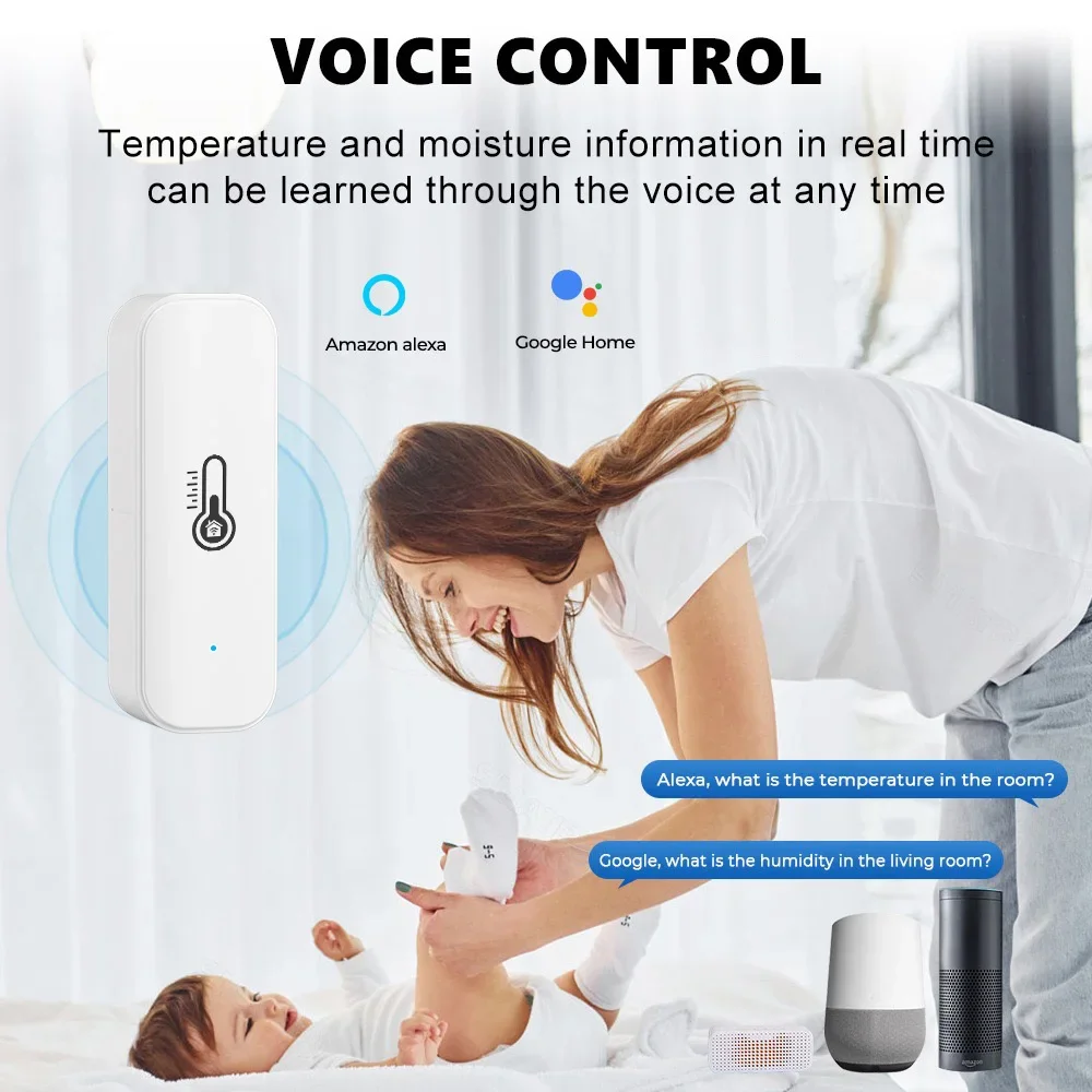 Tuya Sensor Kelembaban Suhu Wi - Wifi Thermostat ulasan dan harga
