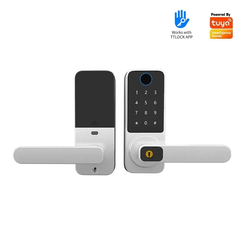Kunci Pintu Kayu dengan Fitur  - Smart Door Lock Wifi ulasan dan harga