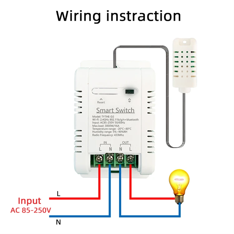 Bekerja dengan Tuya 16A 3000W  - Wifi Thermostat ulasan dan harga